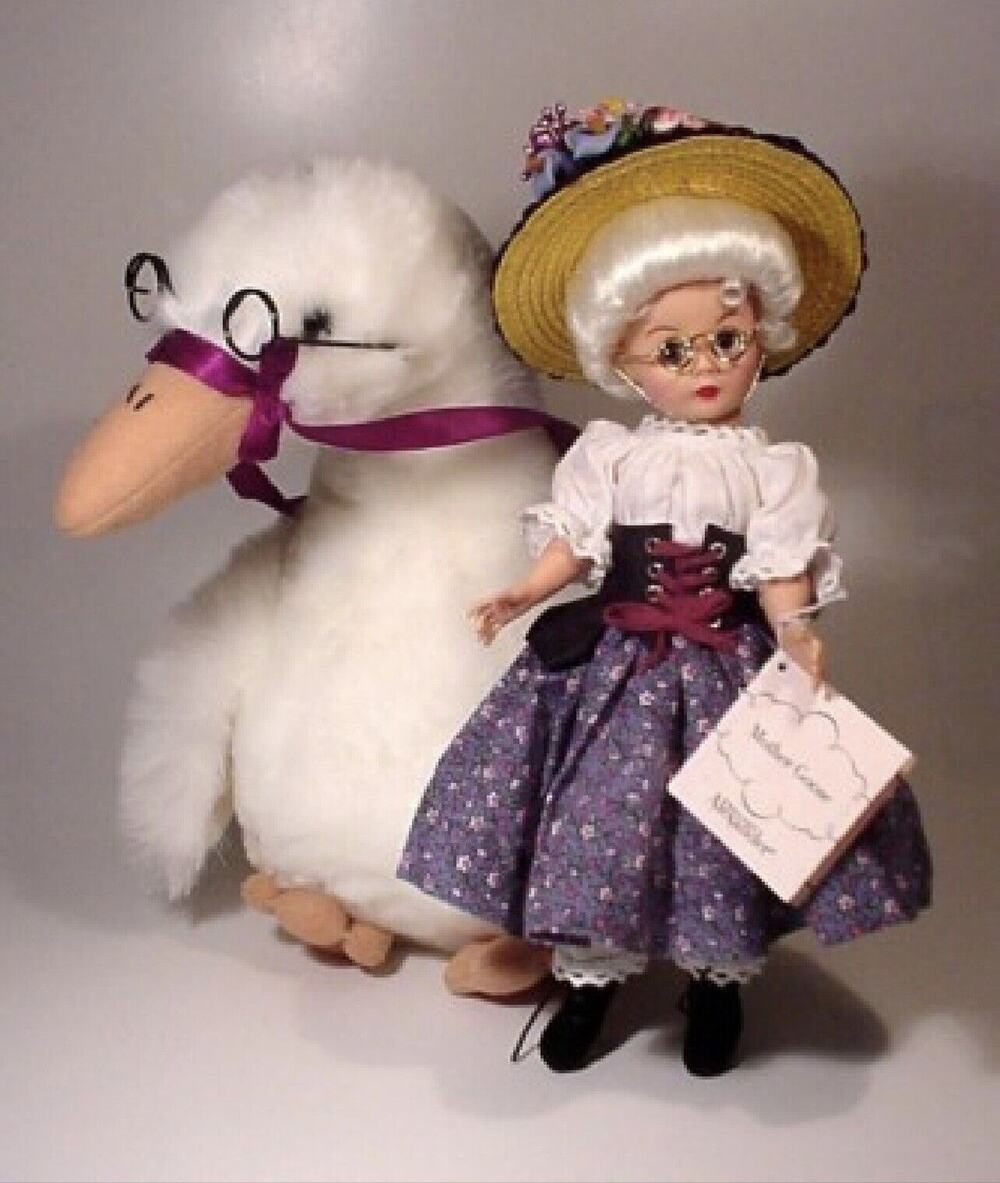 Madame Alexander Storyland Classics "Mother Goose" w/Stuffed Goose #28860, NIB